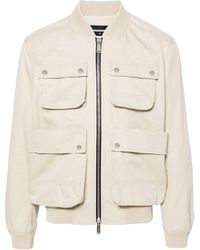 DSquared² - Zip-up Cotton Bomber Jacket - Lyst