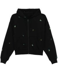 JNBY - Hoodie À Fleurs Brodées - Lyst