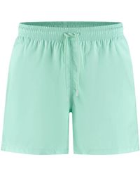 Fedeli - Short De Bain À Patch Logo - Lyst