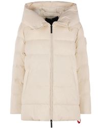 AFTER LABEL - Levi Quilted Hooded Coat - Lyst