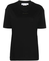 Off-White c/o Virgil Abloh - Arrows-Logo Cotton T-Shirt - Lyst