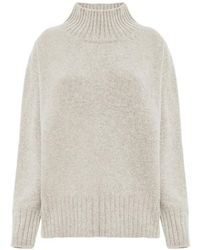 Malo - Turtle Neck Cashmere Sweater - Lyst