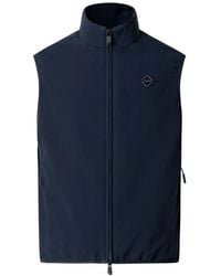 Hackett - Soft-Shell Zip-Up Gilet - Lyst