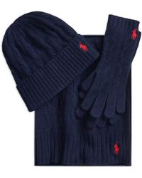 Polo Ralph Lauren - Cable-Knit Scarf (Set Of Three) - Lyst