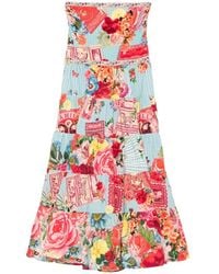 CAMILLA - Papers And Curious Capers Tiered Skirt - Lyst