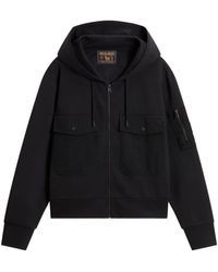 Woolrich - Zip-Up Hoodie - Lyst