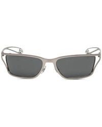 DIESEL - Rectangle-Frame Sunglasses - Lyst