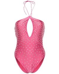 Oséree - Flamingo Gem Necklace Maillot Swimsuit - Lyst