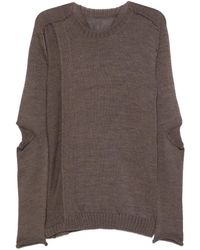 Masnada - Pullover Mit Ellenbogen-Detail - Lyst