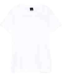 Pinko - Short-Sleeve Cotton T-Shirt - Lyst
