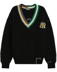 Barrow - V-Neck Sweater - Lyst