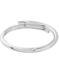 Swarovski - Dextera Crystal-Embellished Bangle Bracelet - Lyst