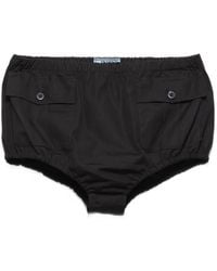 Prada - Poplin Shorts - Lyst