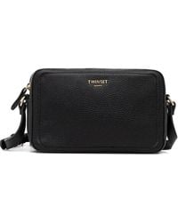 Twinset - Borsa A Tracolla Con Logo - Lyst