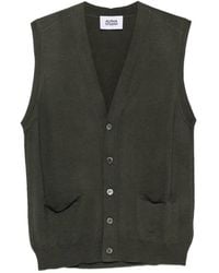 Alpha Studio - Button-Up Wool Waistcoat - Lyst