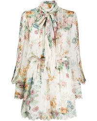 Zimmermann Ромпер С Цветочным Принтом - Многоцветный