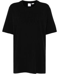 Pinko - T-Shirt Met Geborduurd Logo - Lyst