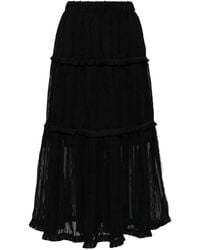 B+ AB - Tiered Midi Skirt - Lyst