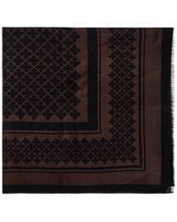 By Malene Birger - Julee Graphic-Pattern Scarf - Lyst