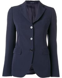 Tagliatore - Long Sleeved Blazer - Lyst