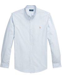 Polo Ralph Lauren - Logo-Detail Striped Shirt - Lyst