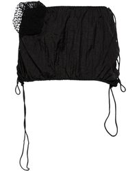 Isa Boulder - Chute Drawstring Miniskirt - Lyst