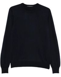 Tagliatore - Pullover Mit Rundem Ausschnitt - Lyst