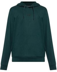 EA7 - Logo-Detail Hoodie - Lyst