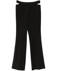 Imperial - Cut-Out Tailored Trousers - Lyst