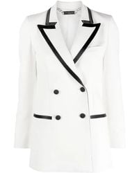 Philipp Plein - Blazer Met Contrasterende Afwerking - Lyst