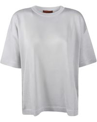Missoni - Lamé Crew-Neck T-Shirt - Lyst