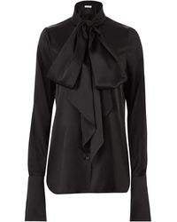 Nina Ricci - Satijnen Blouse - Lyst