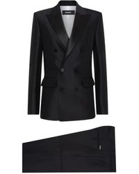 DSquared² - Big Pak Met Dubbele Rij Knopen - Lyst