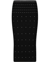 Liu Jo - Gonna Midi Con Decorazione - Lyst