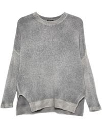 Avant Toi - Trui Met Geribbelde Afwerking - Lyst