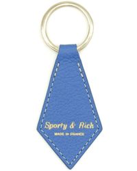 Sporty & Rich - Porte-clés à logo embossé - Lyst