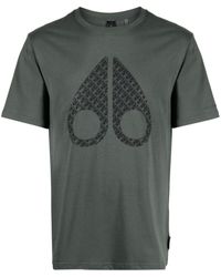 Moose Knuckles - Chamblee Logo-print Cotton T-shirt - Lyst