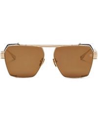 Balmain - Premier Square-Frame Sunglasses - Lyst