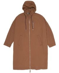 Bimba Y Lola - Hooded Zip-Fastening Jacket - Lyst