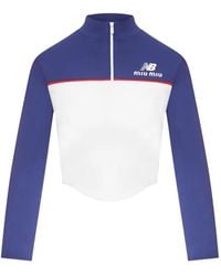 Miu Miu - X New Balance Stretch Technical Jersey Top - Lyst