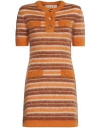 Marni - Dress With Print - Lyst