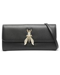 Patrizia Pepe - Essential Fly Leather Clutch Bag - Lyst