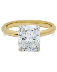 Jewels Aficionado - 18Kt Gelbgold- Und Platinring Mit Diamanten - Lyst