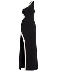 Alice + Olivia - Gwendolyn One-Shoulder Cutout Maxi Dress - Lyst