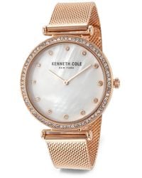 Kenneth Cole - Montre À Ornements En Cristal Mm - Lyst