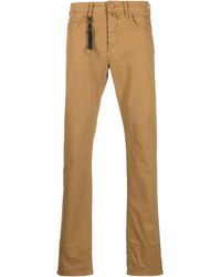 Incotex - Low-Rise Slim-Fit Trousers - Lyst