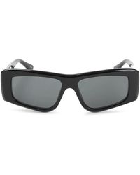 Chloé - Rectangle-Frame Sunglasses - Lyst