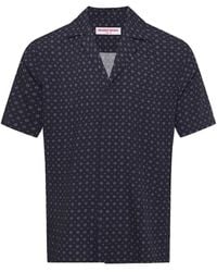 Orlebar Brown - Maitan Solstice Printed Short-Sleeve Shirt - Lyst