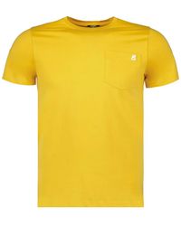 K-Way - Sigur Pocket Cotton T-Shirt - Lyst