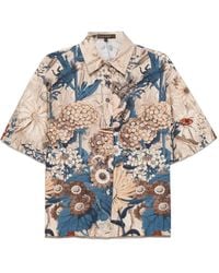 Biyan - Printed Short-Sleeved Shirt - Lyst